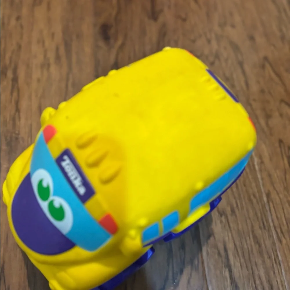 Vintage Y2K Tonka Cushy Cruiser School Bus Toy (2003)